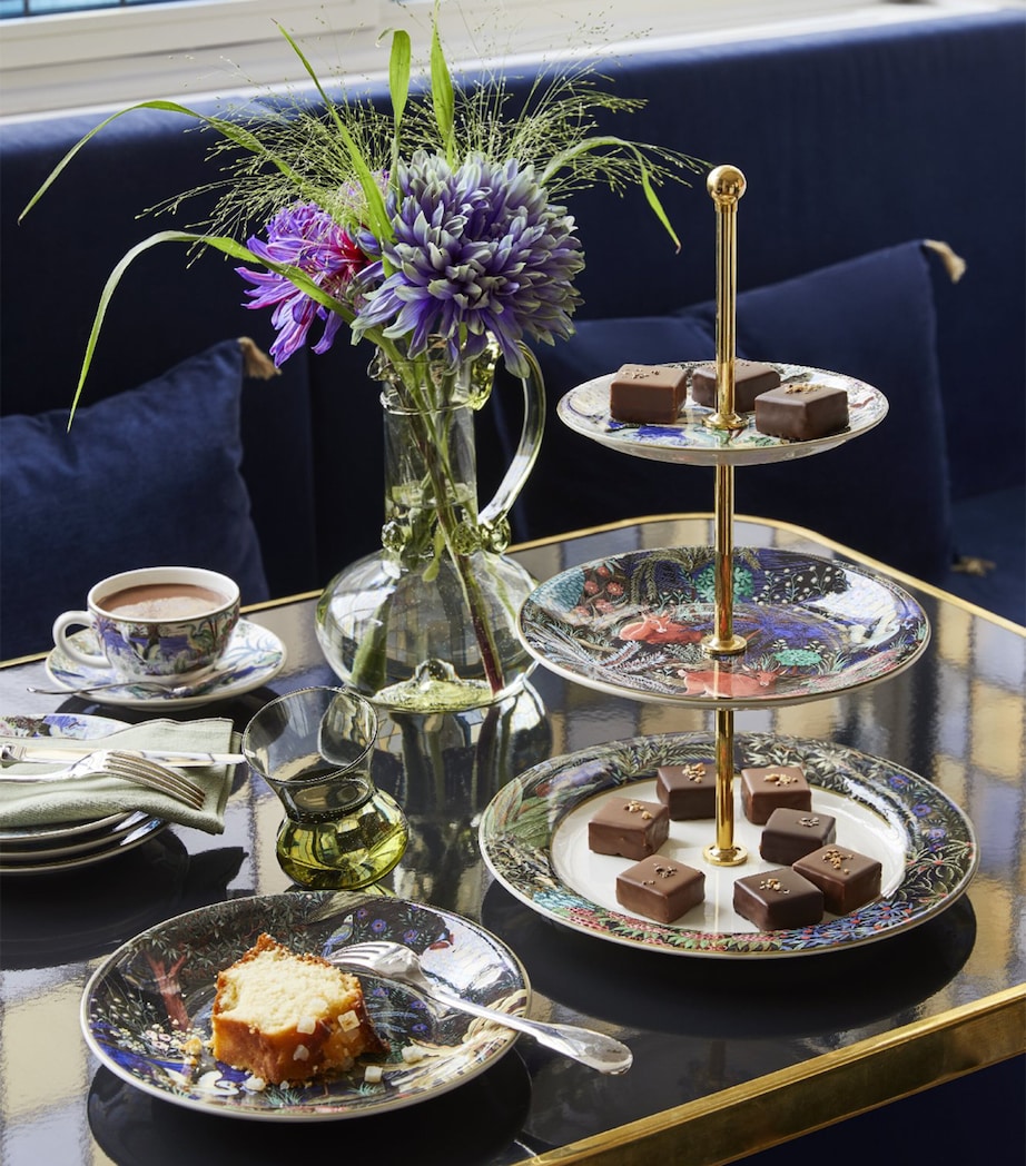 Gien enamel dessert plates set of 4 23cm - British product