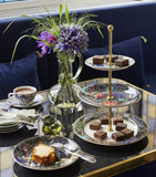 Gien enamel dessert plates set of 4 23cm - British product
