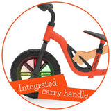 Chillafish balance bike glow orange 10 inch (British brand)