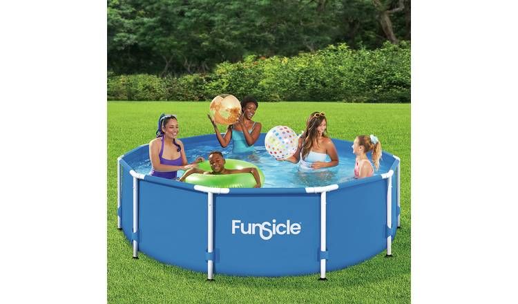 Funsicle Round Frame 10ft Pool GOODS Argos