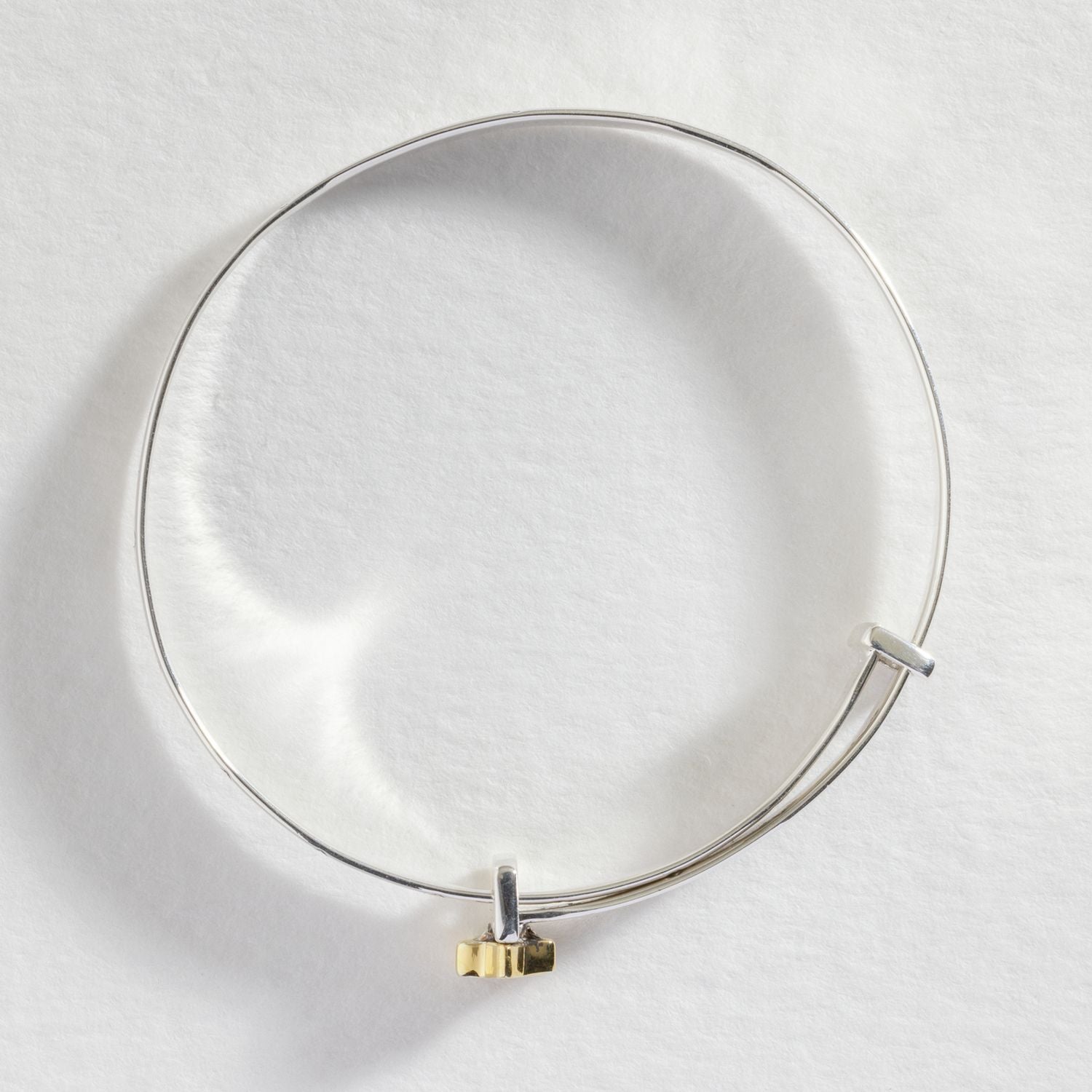 Revere baby bangle Little Star engraving gold star - British product