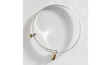 Revere Silver Little Princess Baby Bangle 35mm, imported from the UK