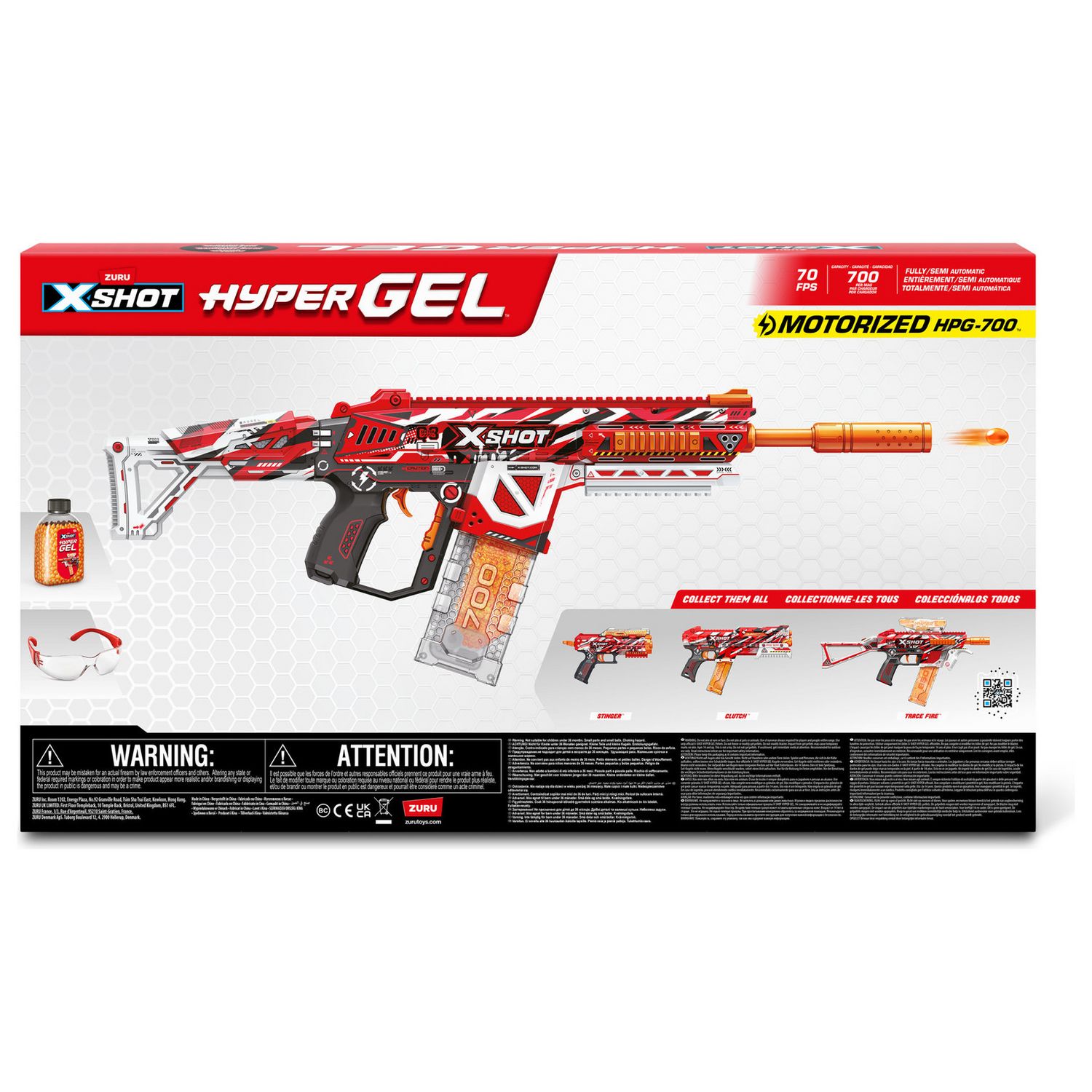 XSHOT HPG-700 gel blaster, imported from the UK