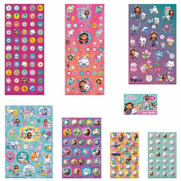 Totum Gabby's Dollhouse Super Stickers Set (British brand)