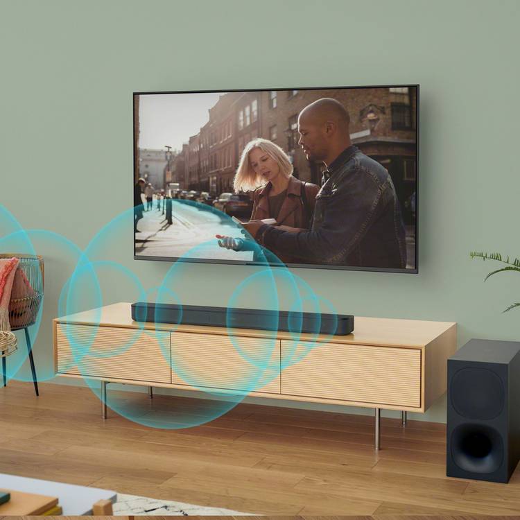 Sony HTSC40 2.1 channel soundbar with wireless subwoofer (British brand)