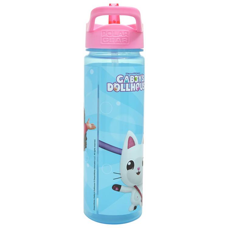 Gabby's Dollhouse sipper water bottle 600ml (British brand)