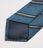 Giorgio Armani silk regimental stripe tie 7cm - British product