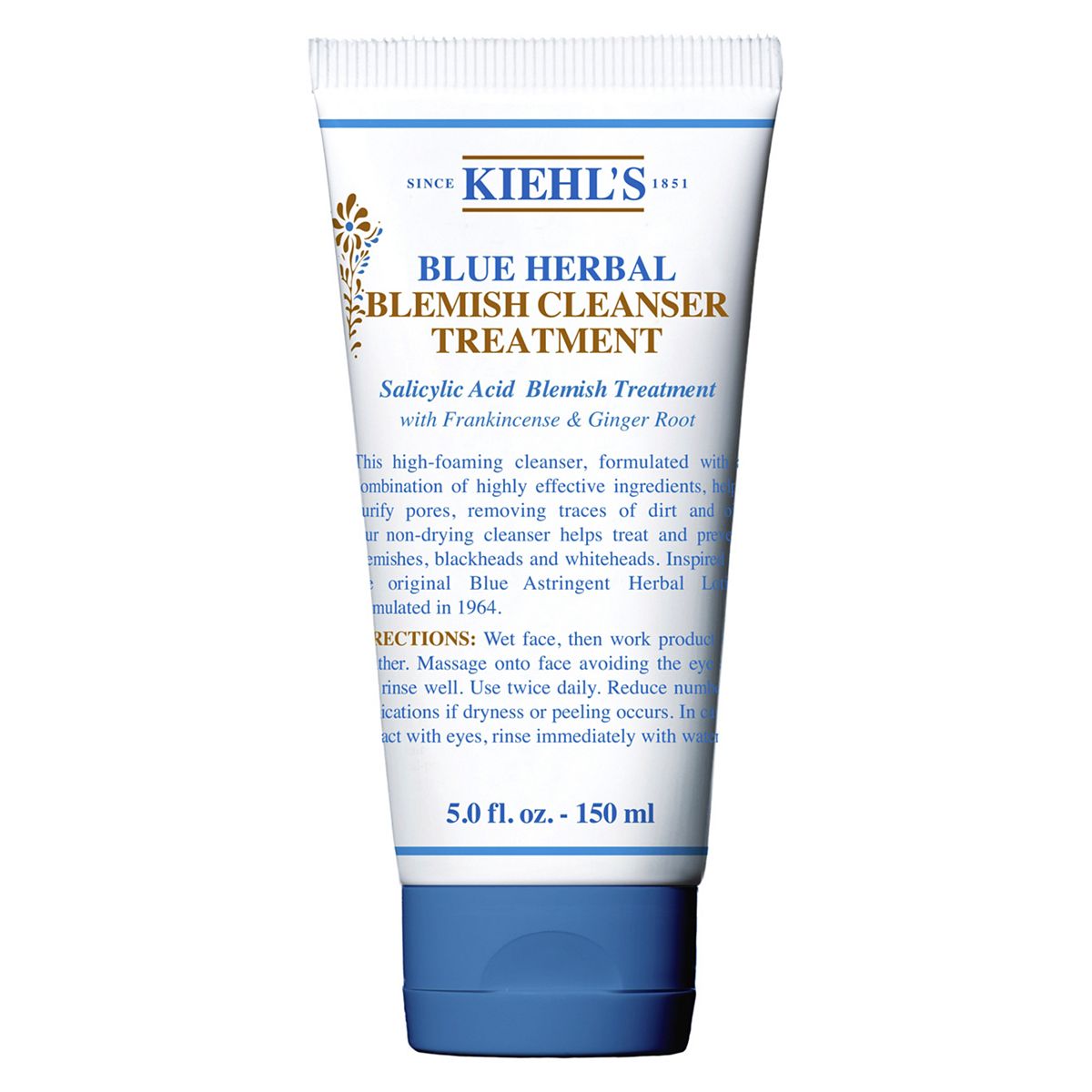 Kiehl's Blue Herbal Blemish Cleanser Treatment 150ml GOODS Boots   