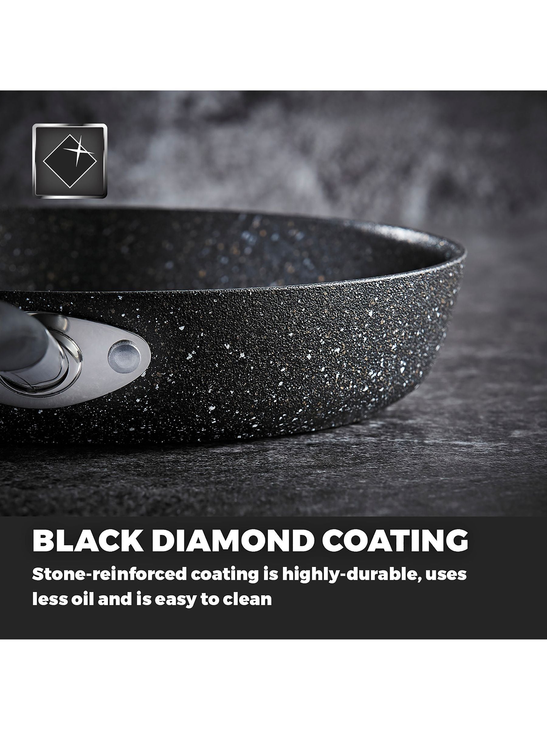 Tower Black Frying Pan