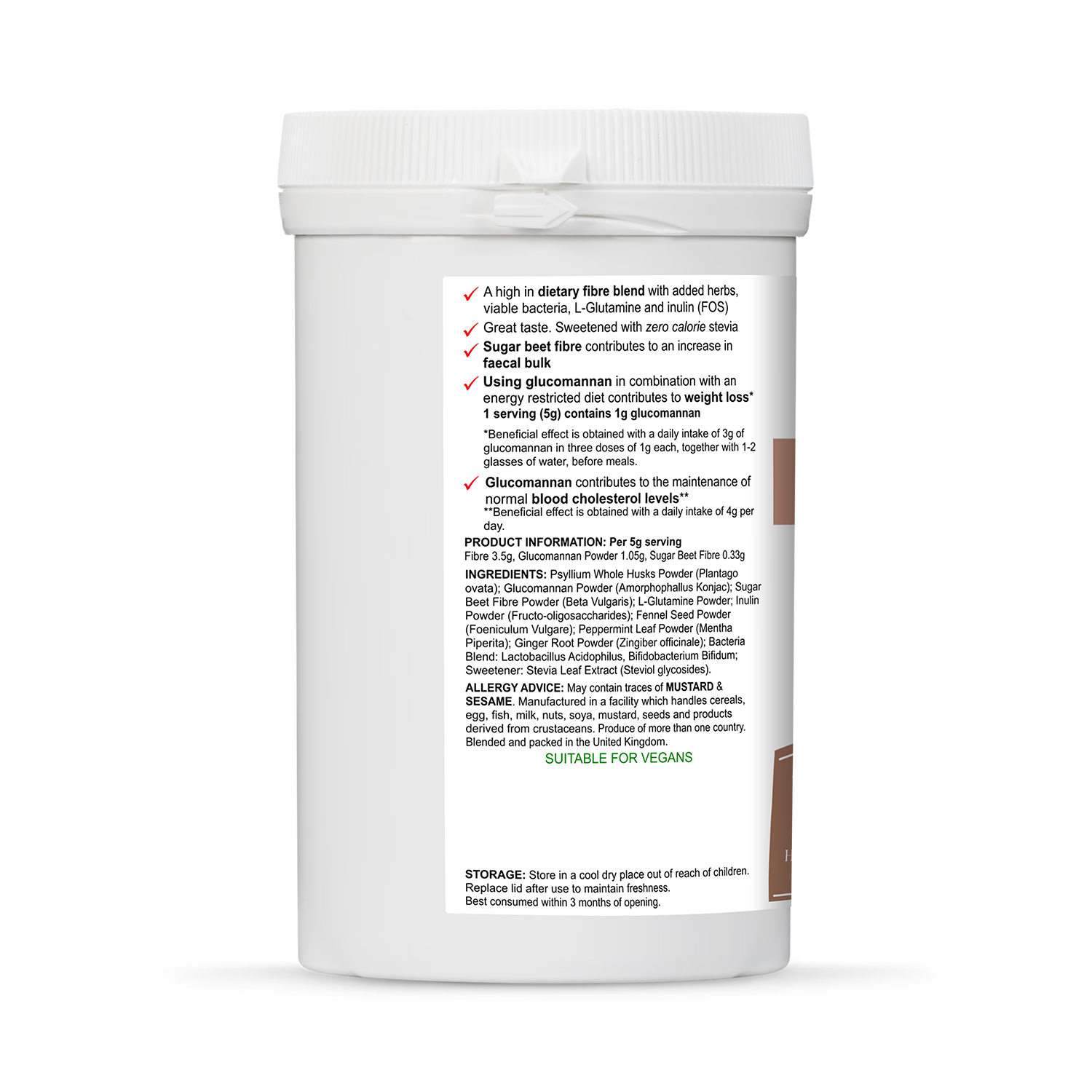 InfiniVit Digest Fibre Plus 180g UK version