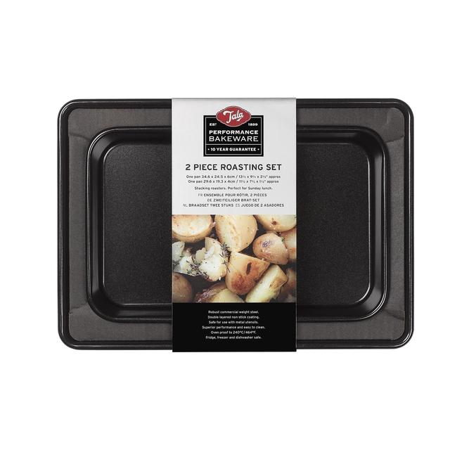 Tala 2 Non-Stick Roasters  Large and Medium   2 per pack GOODS M&S   