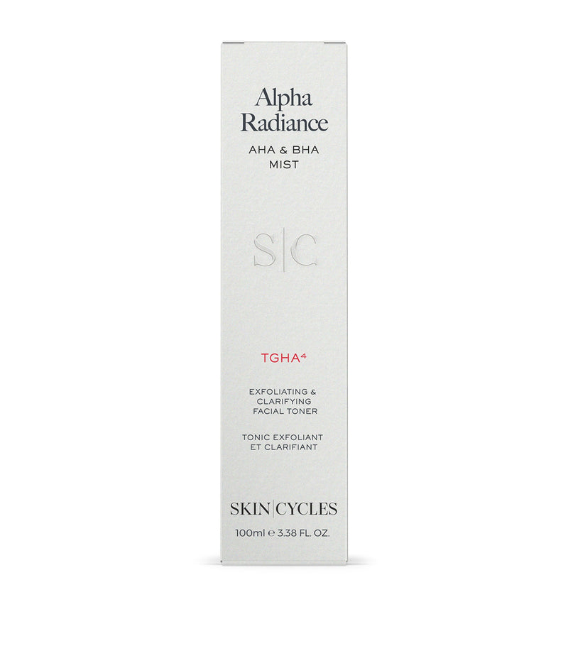 SKIN - CYCLES Alpha Radiance Mist facial toner 100ml - British product