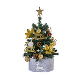 Livingandhome tabletop Christmas tree with multicolour lights 57.5cm, UK version