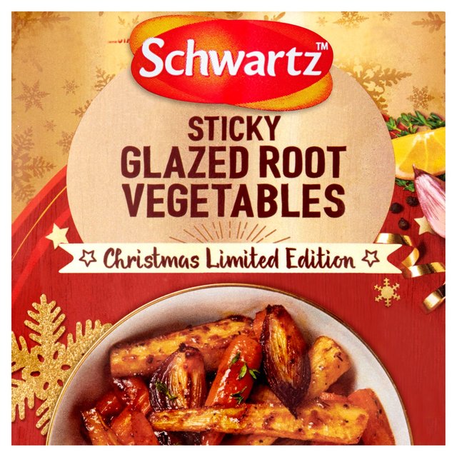 Schwartz Sticky Glazed Root Vegetables Limited Edition   30g