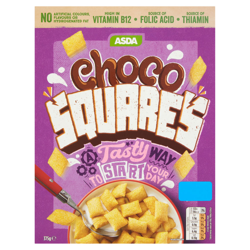 ASDA Choco Squares Cereals ASDA   