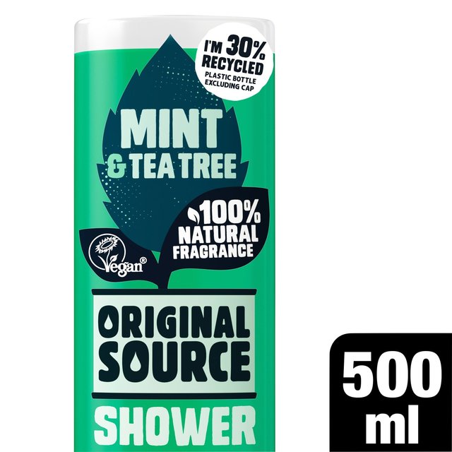 Original Source Mint & Tea Tree Shower Gel   500ml GOODS M&S   