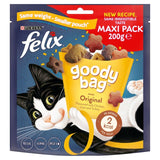 Felix Goody Bag Original Chicken Liver and Turkey Cat Treats   200g GOODS M&S   