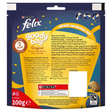 Felix Goody Bag Original Chicken Liver and Turkey Cat Treats   200g GOODS M&S   