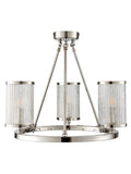 Gallery Home Silver Yazmin pendant ceiling light, imported from the UK