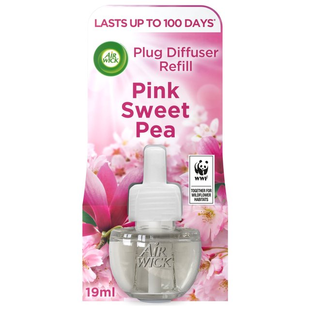 Airwick Pink Sweet Pea Plug In Refill   19ml GOODS M&S   