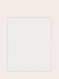 Échantillon de papier peint Laura Ashley Blyth blanc A4 (marque britannique)