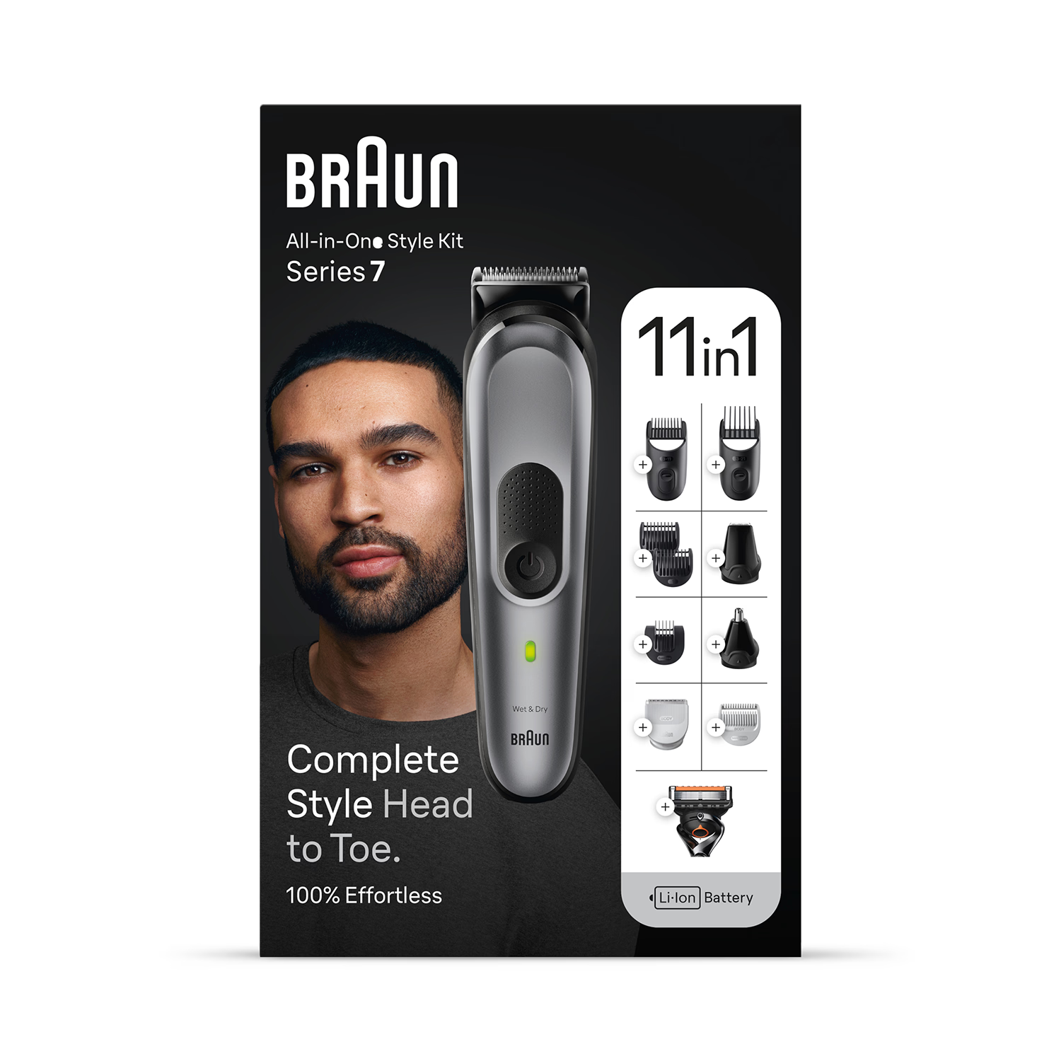 Braun grooming kit Series 7 MGK7440, UK version