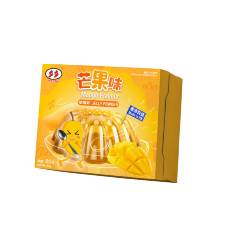 Torto jelly powder mango flavour dessert mix, imported from the UK