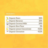 Piccolo Organic Pear, Banana, Coconut & Baby Rice 4m+ 100g GOODS Superdrug   