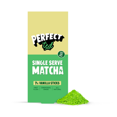 Holland & Barrett PerfectTed Vanilla Bean Matcha Tea Powder (7-Day Pack) 35g- Buy online at McGrocer
