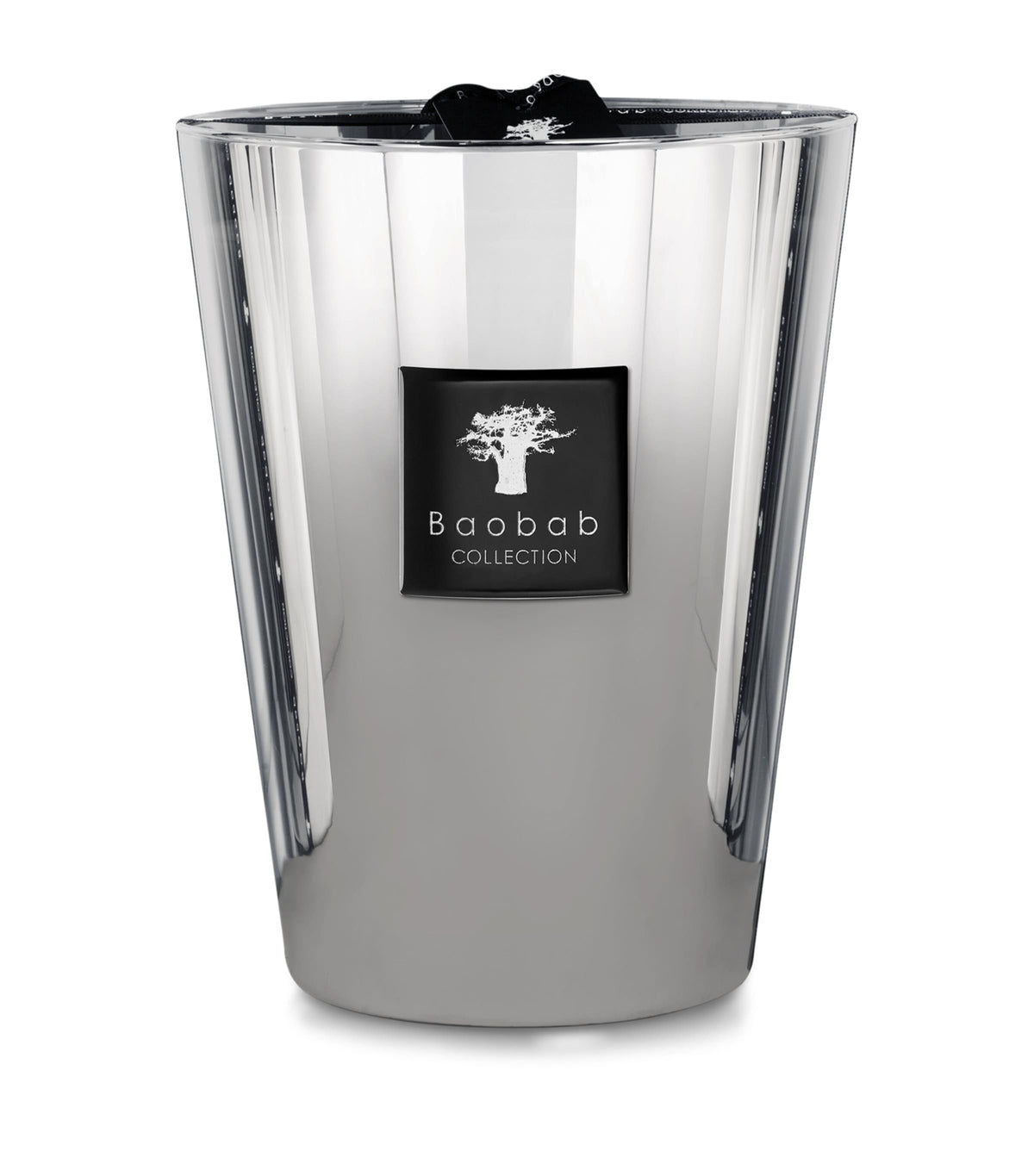 Baobab Collection Platinum Candle Grapefruit Amber 24cm - British product