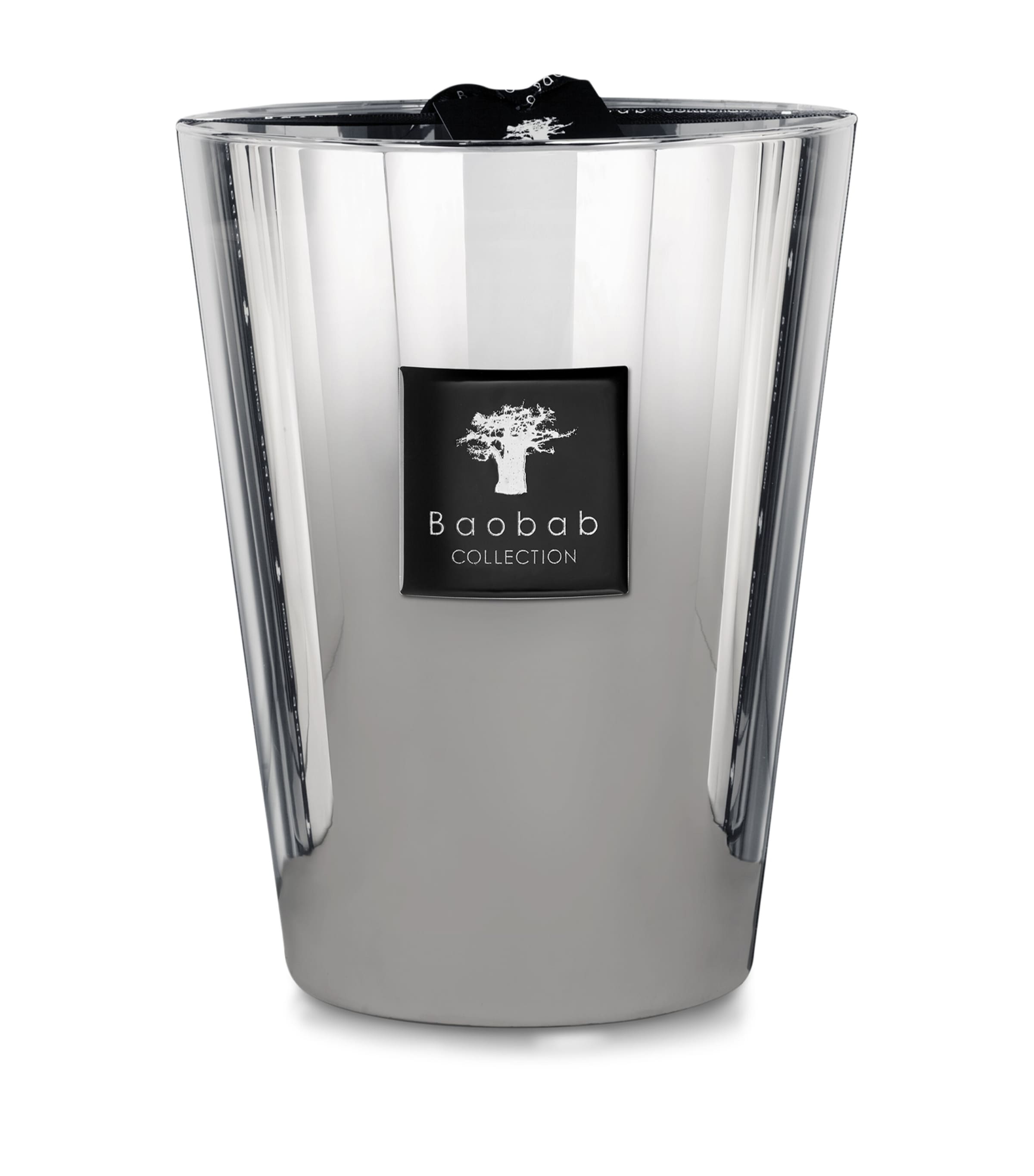 Baobab Collection Platinum Candle Grapefruit Amber 24cm - British product