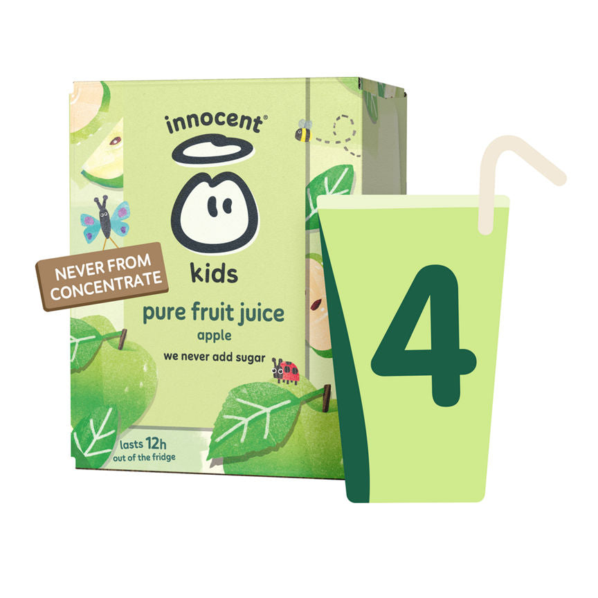 Innocent Juice Just for Kids Amazing Apple 4 x 150ml