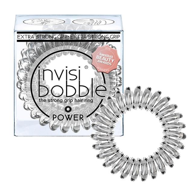 Invisibobble Strong Hold Clear Hair Ties   3 per pack GOODS M&S   