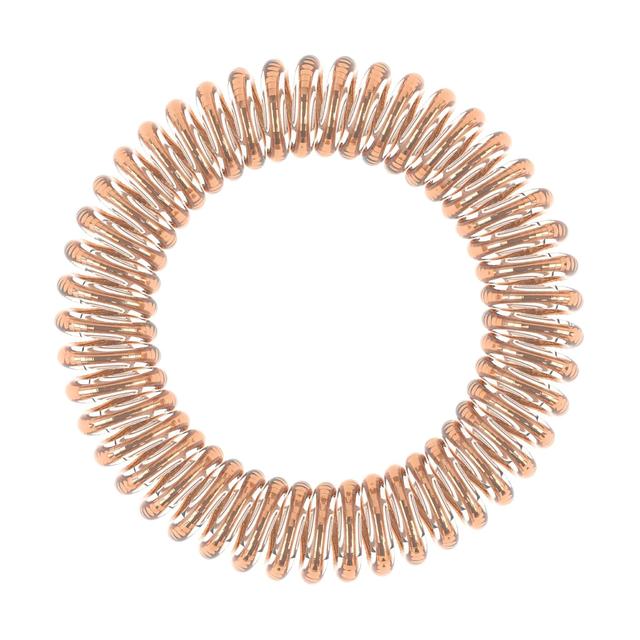 Invisibobble Bronze Slim Hair Ties   3 per pack