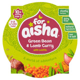 For Aisha Green Bean & Lamb Curry with Lentils Pot 10 mths+   190g GOODS M&S   