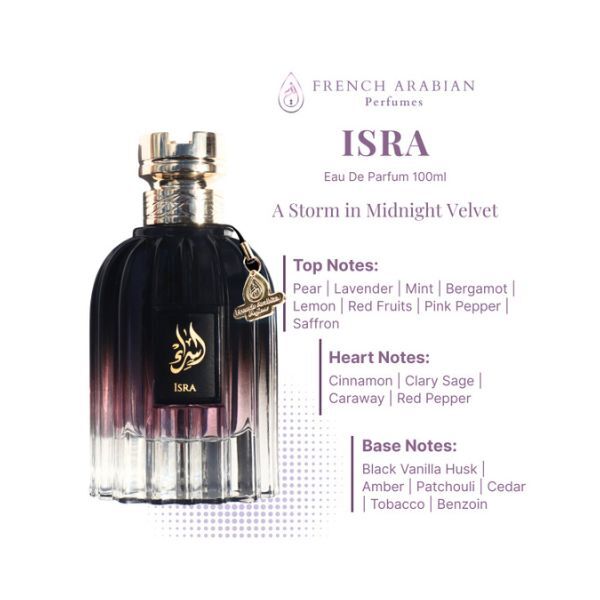 French Arabian Perfume Isra 100ml - British product