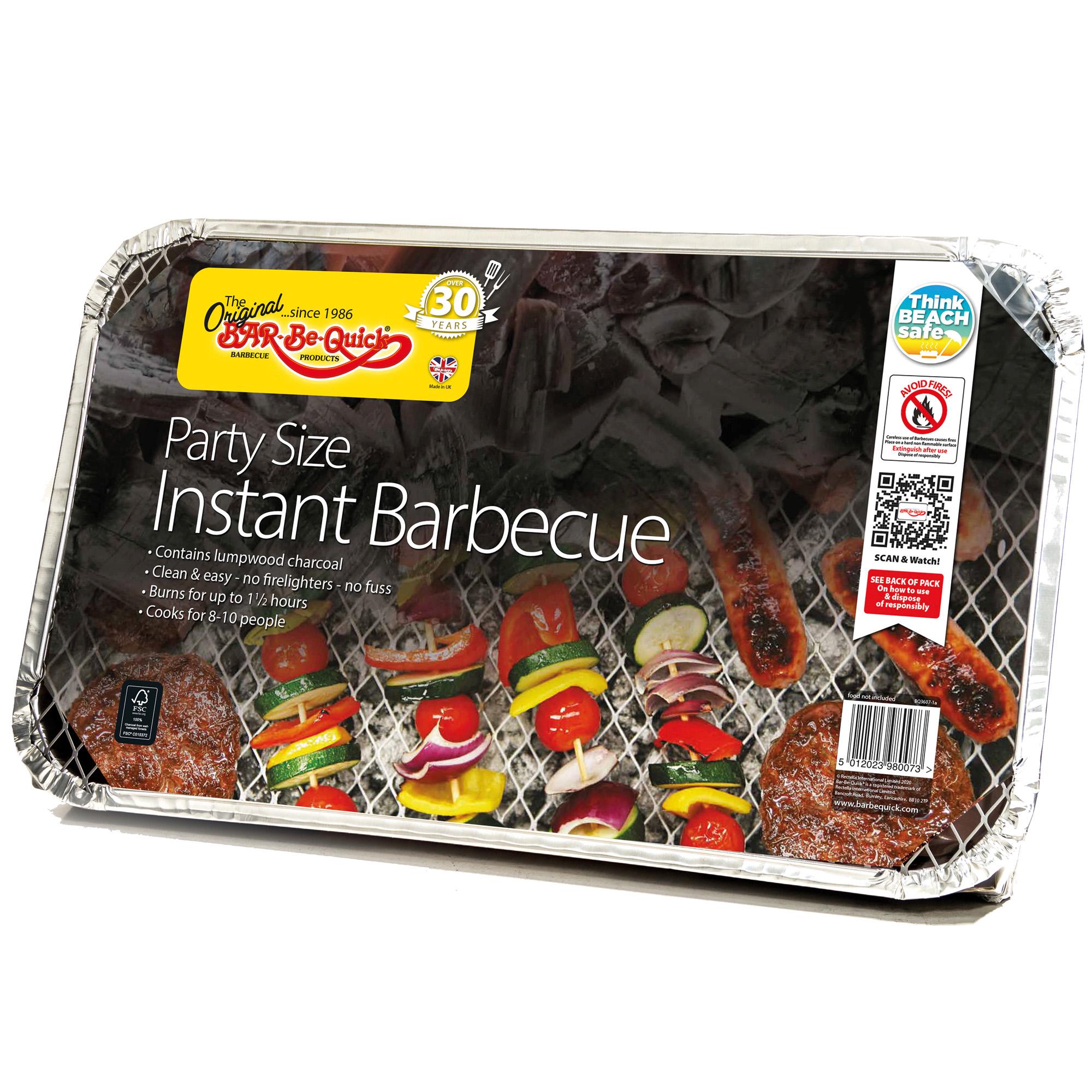 Bar-be-quick Family/party Size Disposable BBQ GOODS Sainsburys   