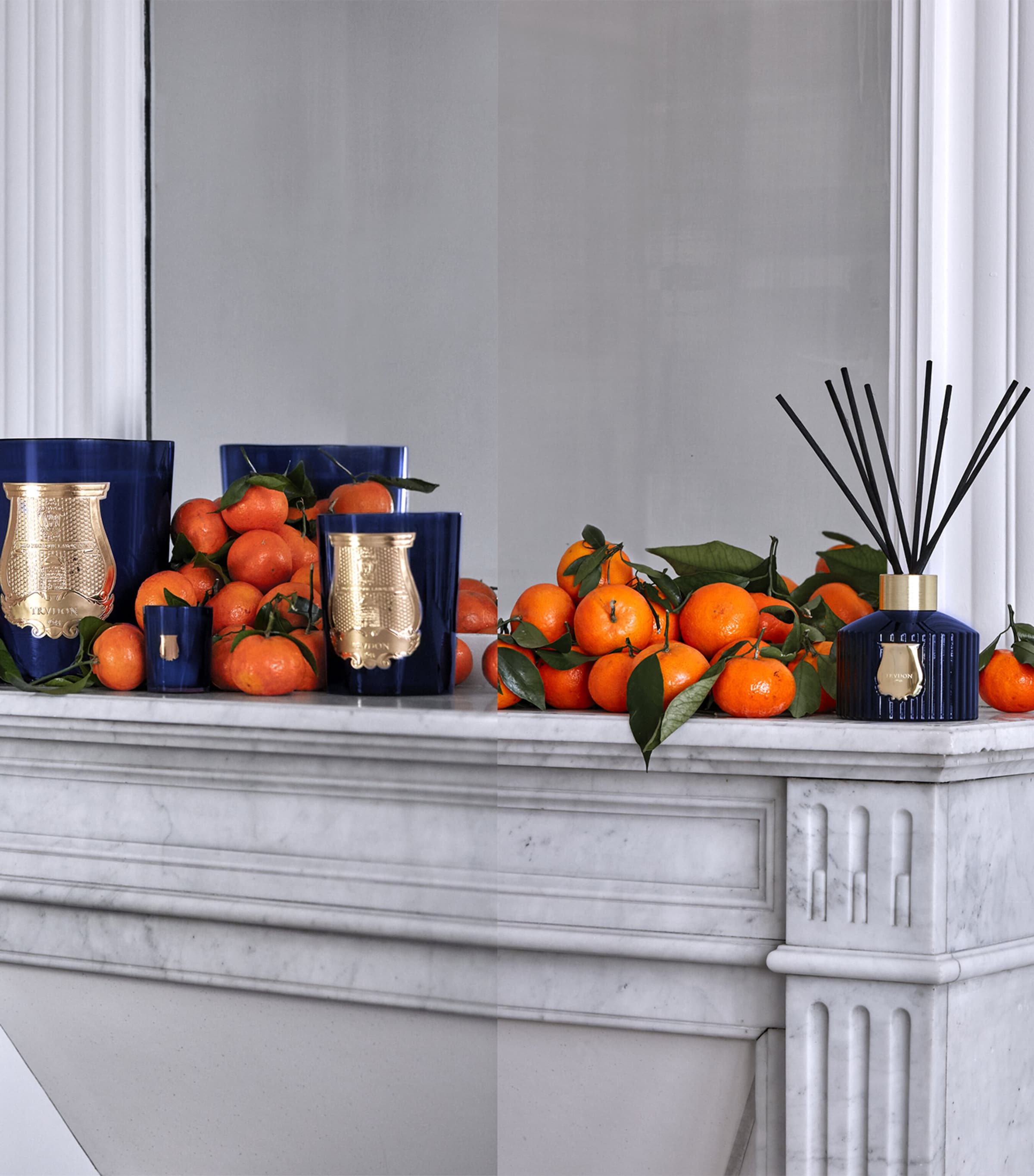 Cire Trudon Reggio diffuser Mandarin Mimosa 300ml, imported from the UK