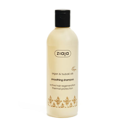 Superdrug Ziaja Argan and Tsubaki Oils Smoothing Shampoo 300ml- Buy online at McGrocer