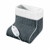 Beurer electric foot warmer in grey or taupe, UK version