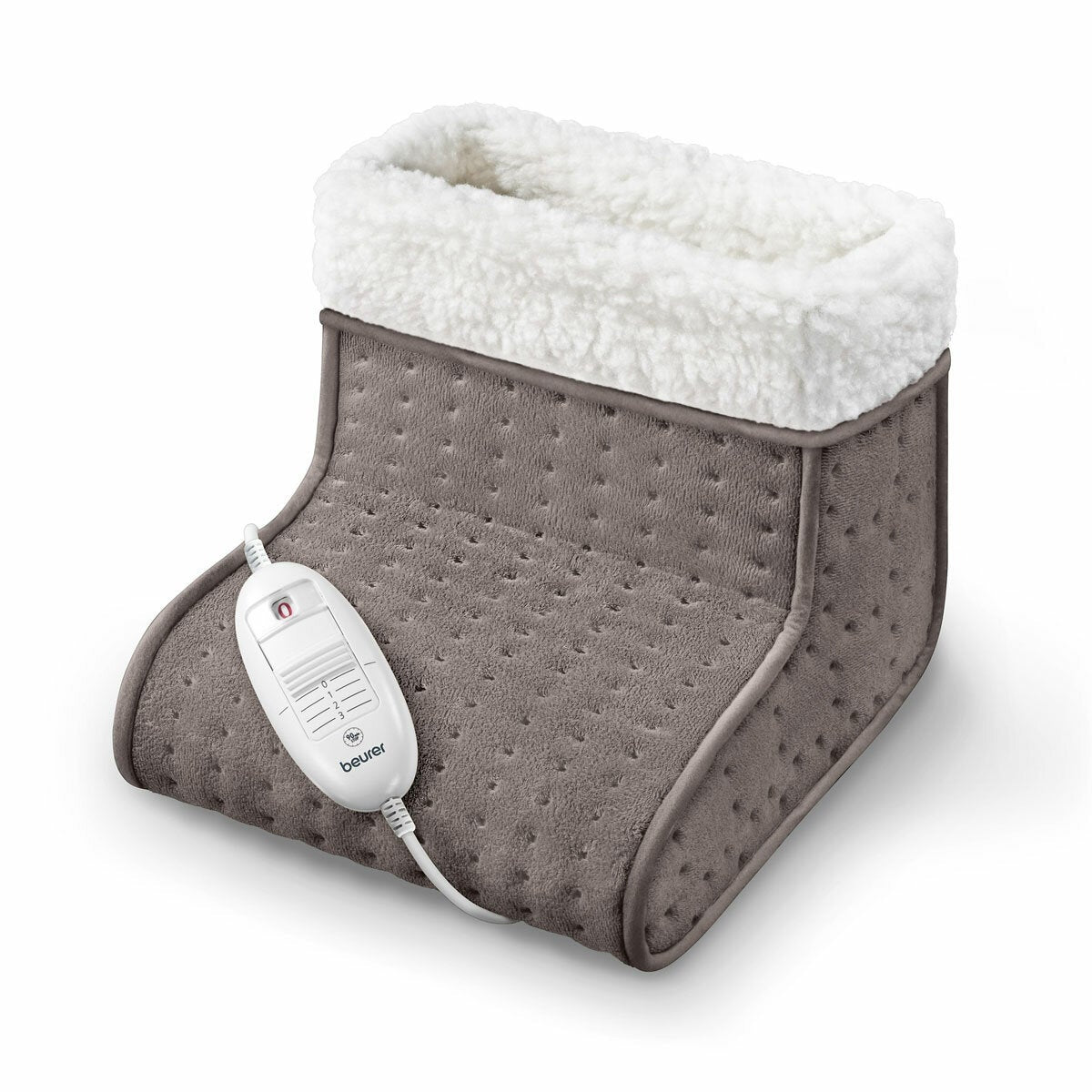 Beurer FW20 cosy electric foot warmer taupe, UK version