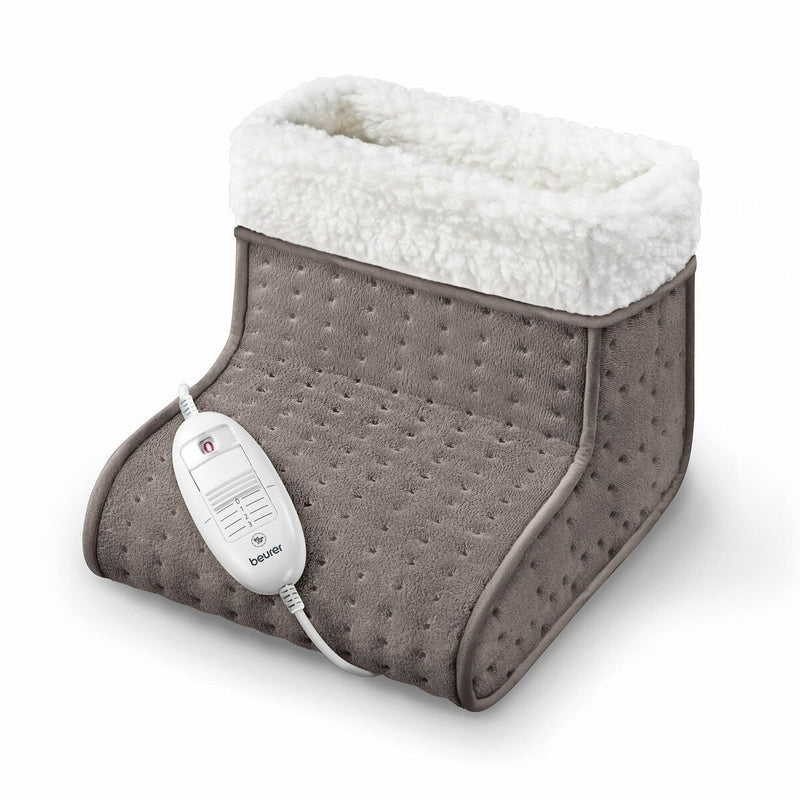Beurer FW20 cosy electric foot warmer taupe, UK version