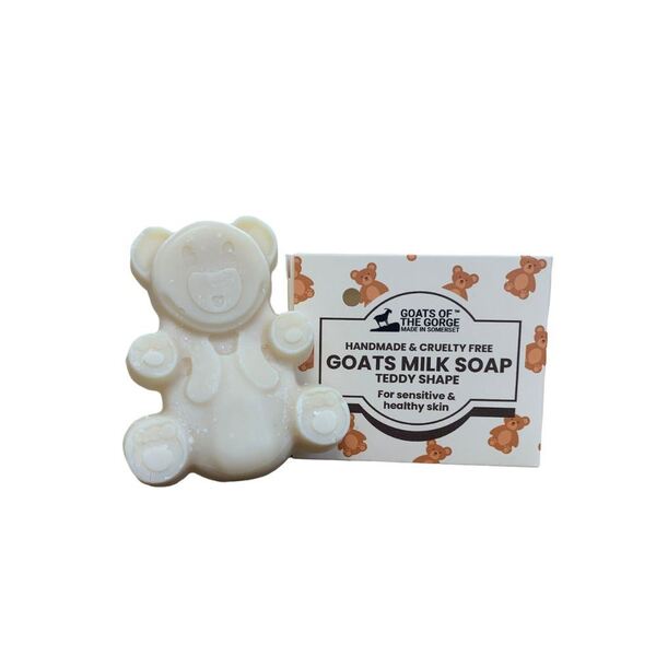 Goats of the Gorge Goats Milk Soap Bar Teddy Shape 67g GOODS Superdrug   