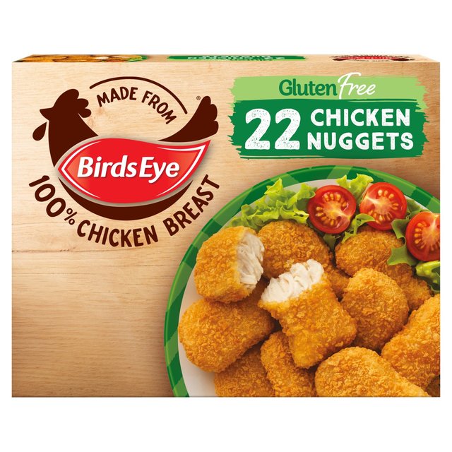 Birds Eye 22 Gluten Free Breaded Chicken Nuggets   455g