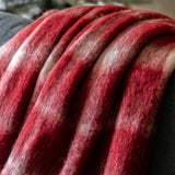 Gallery Heritage Check Faux Mohair Throw 130x170 cm - British product