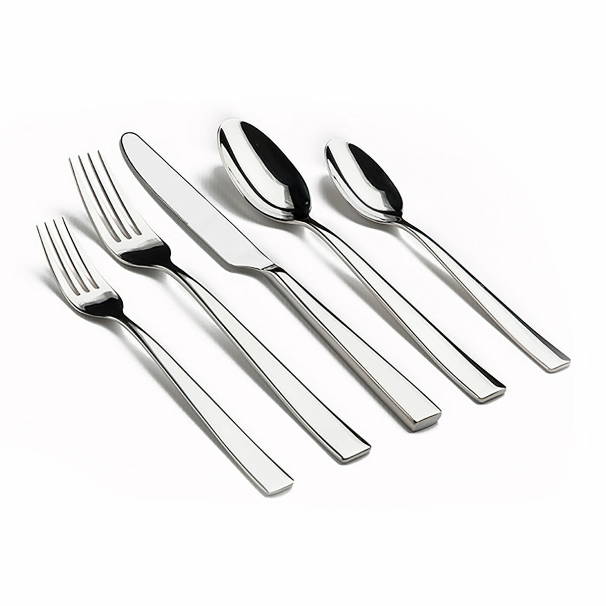 Resto stainless steel cutlery set 60 piece, UK version