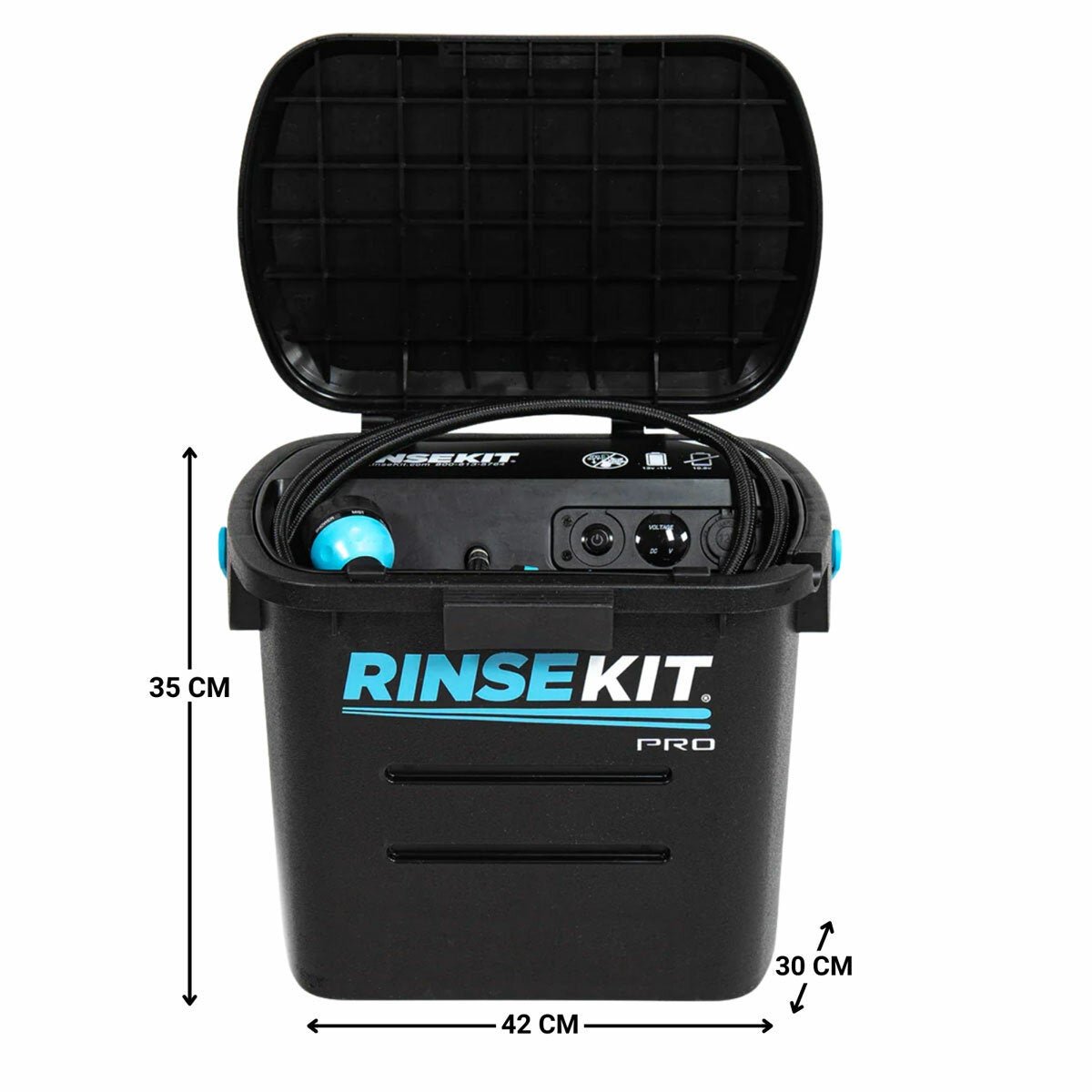 RinseKit PRO portable shower 13.2 litre, imported from the UK
