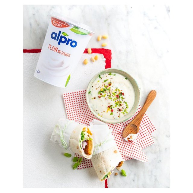 Alpro Plain No Sugars Yoghurt Alternative   500g GOODS M&S   