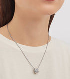 Bvlgari white gold diamond Serpenti Viper necklace (British brand)