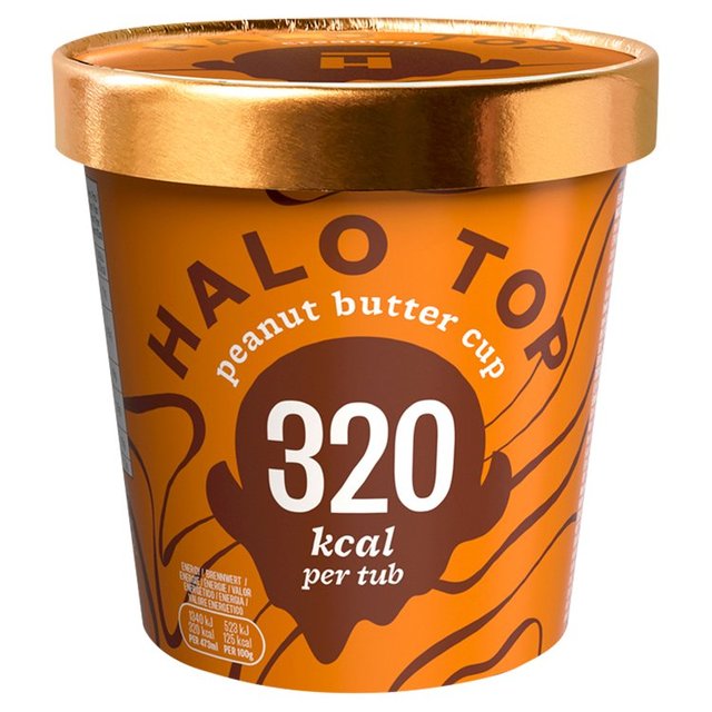 Halo Top Peanut Butter Low Calorie Ice Cream   473ml